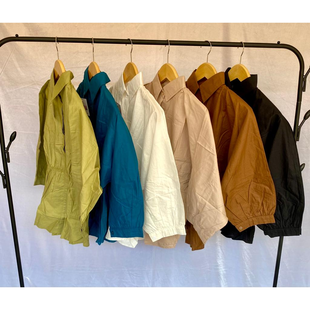 Kemeja Murah Berkualitas - Alya shirt Kemeja Katun Premium Kekinian