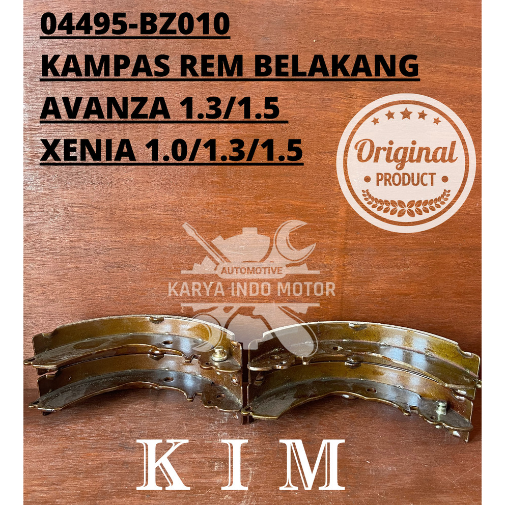 BRAKE SHOE KAMPAS REM BELAKANG TOYOTA AVANZA XENIA 04495-BZ010