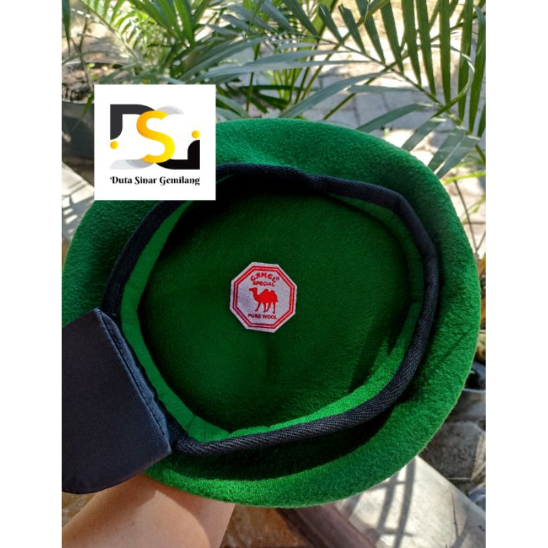 Topi Baret Camel Hijau Infanteri | Baret TNI AD
