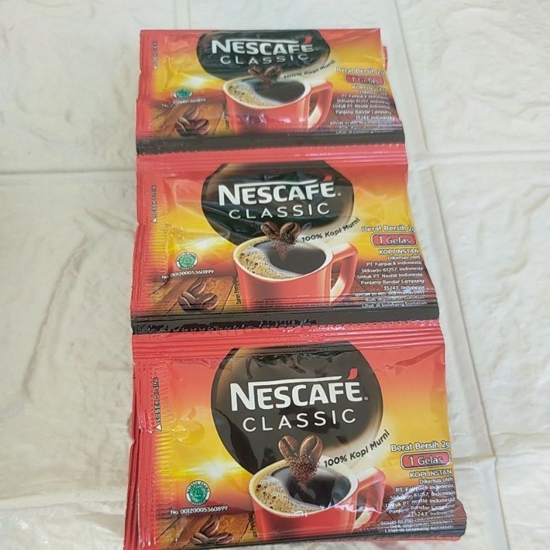 

Nescafe classic renteng 2g