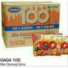 

MIE GAGA 100 Goreng Pedas ( DUS ) 40`s