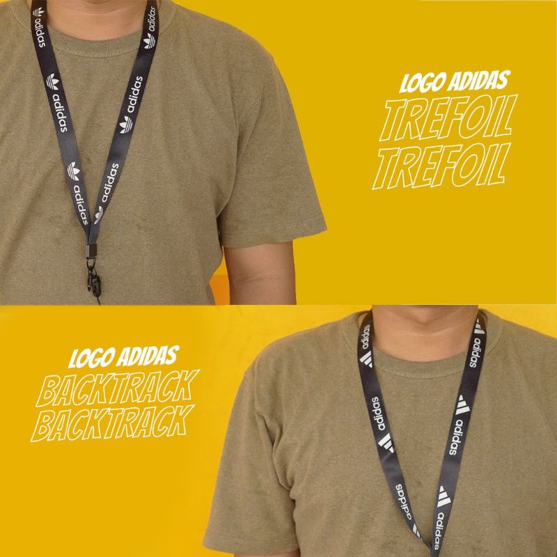 

tali lanyard id card kalung lanyard adidas