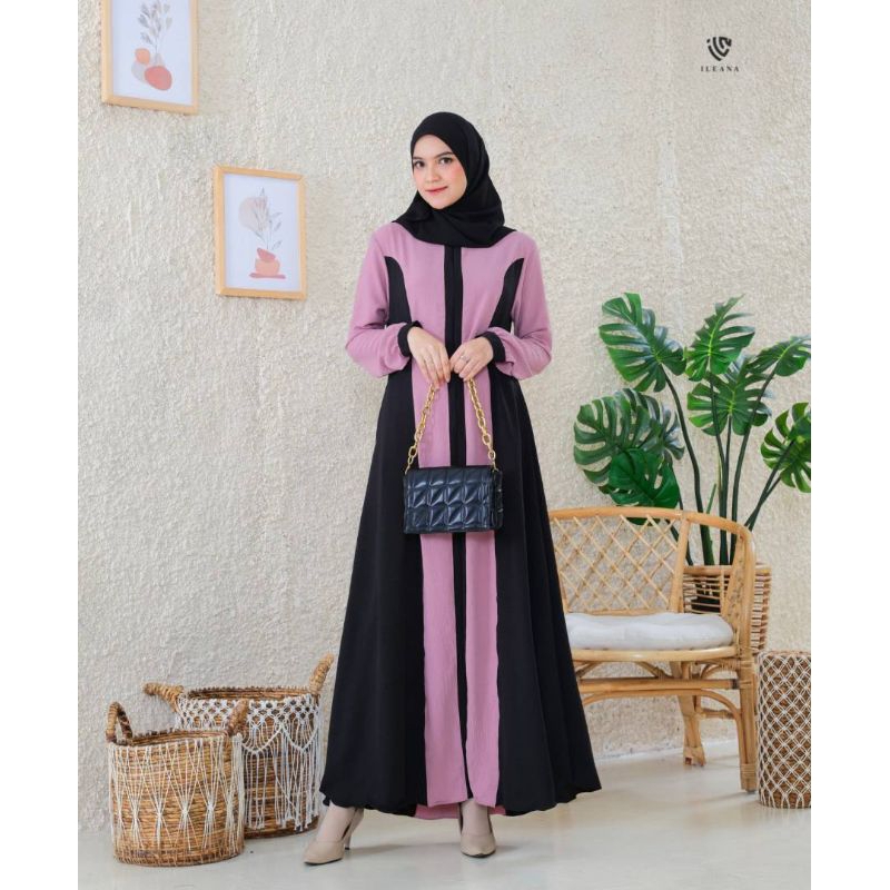 VIONA DRESS BY ILEANA ❣️ DRESS ONLY ❣️ PUSAT GAMIS JAKARTA