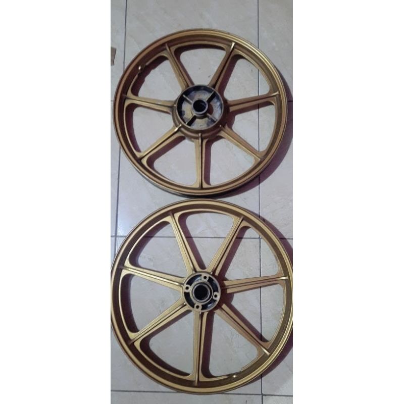 velg scorpion rx king ring 18 depan belakang rata copotan rx king