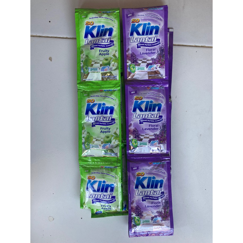 So Klin Lantai Sachet (Paket 4 Renceng)