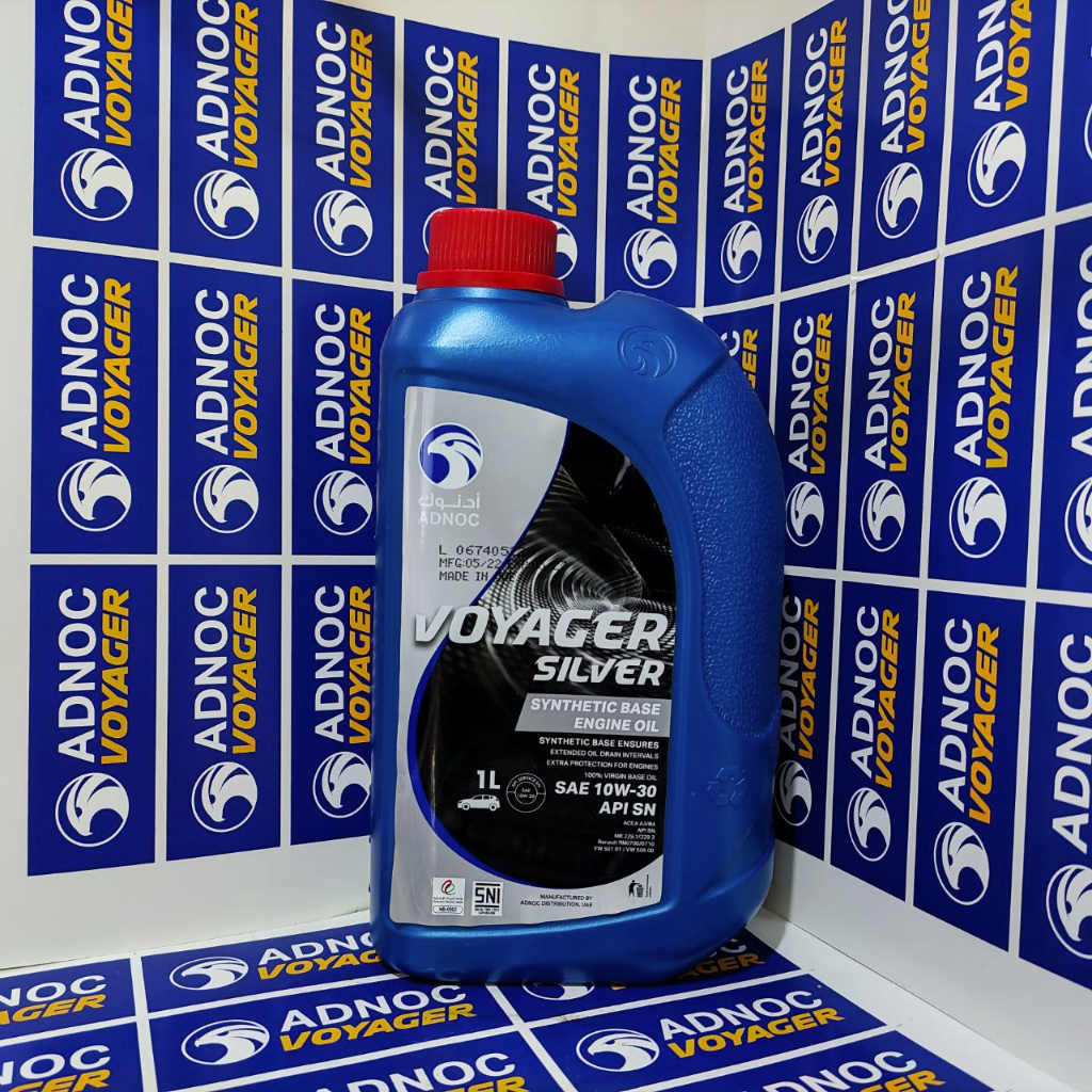 ADNOC VOYAGER SILVER 10W30 10W-30 API SN 1 LITER