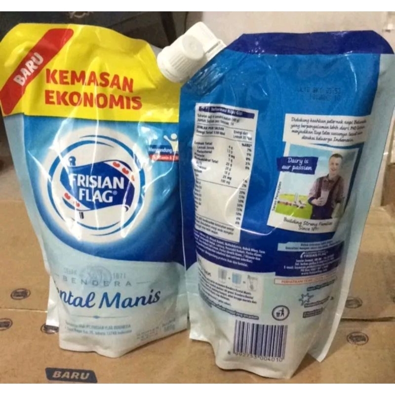

Susu frisian flag kemasan pouch 545gr