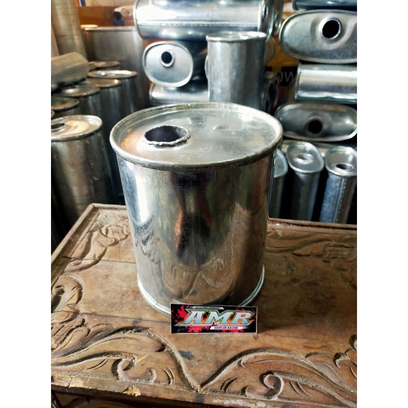 Resonator Mobil Tabung Standart Mobil Ayla,Calya,sigra,Picanto Galvanis