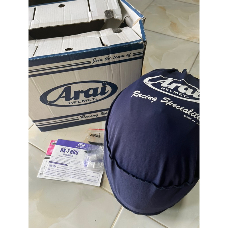 Helm Arai RR5 IOM 2015 ,Original Japan