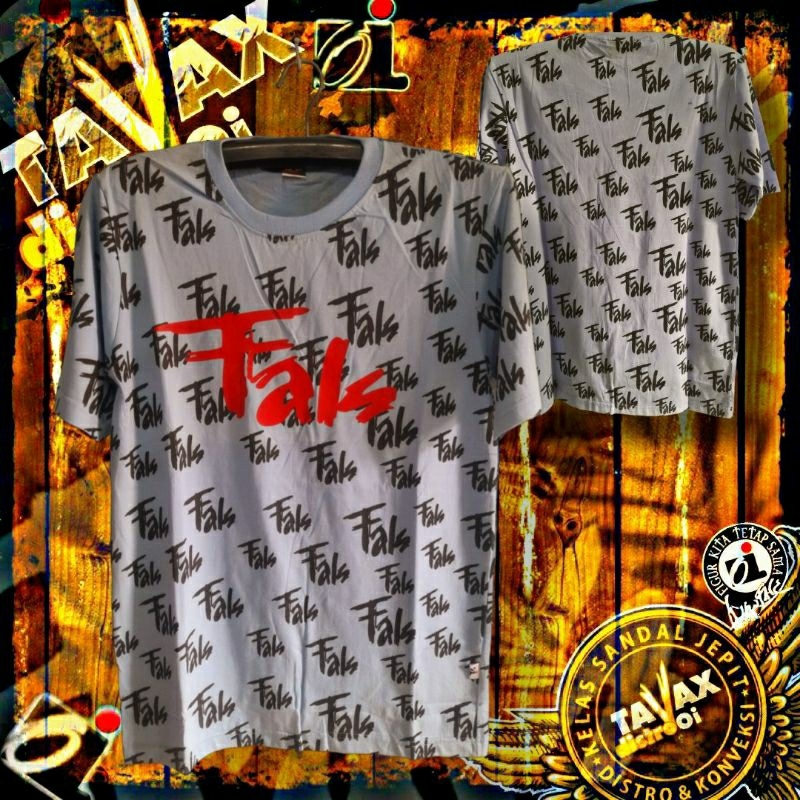Bongkar Koleksi Kaos Langka Fals Classic Premium Iwan Fals Dan Oi "Fals Fullprint"