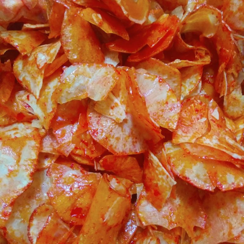 

Singkong Lengket Balado 250 Gram/Singkong Rujak