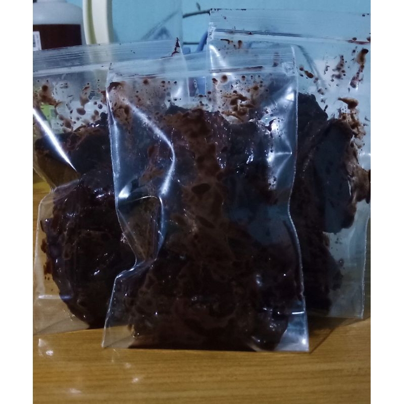 

keripik pisang coklat lumer