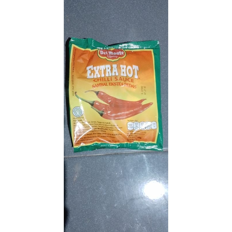 

Saos Extra Hot Delmonte 24 Sachet