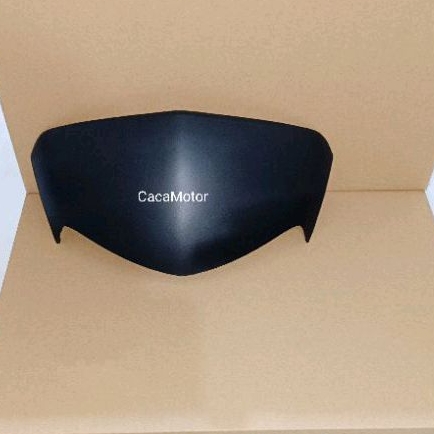 VISOR DEPAN VARIASI SUPRA X 125 LAMA ( HITAM DOFF )