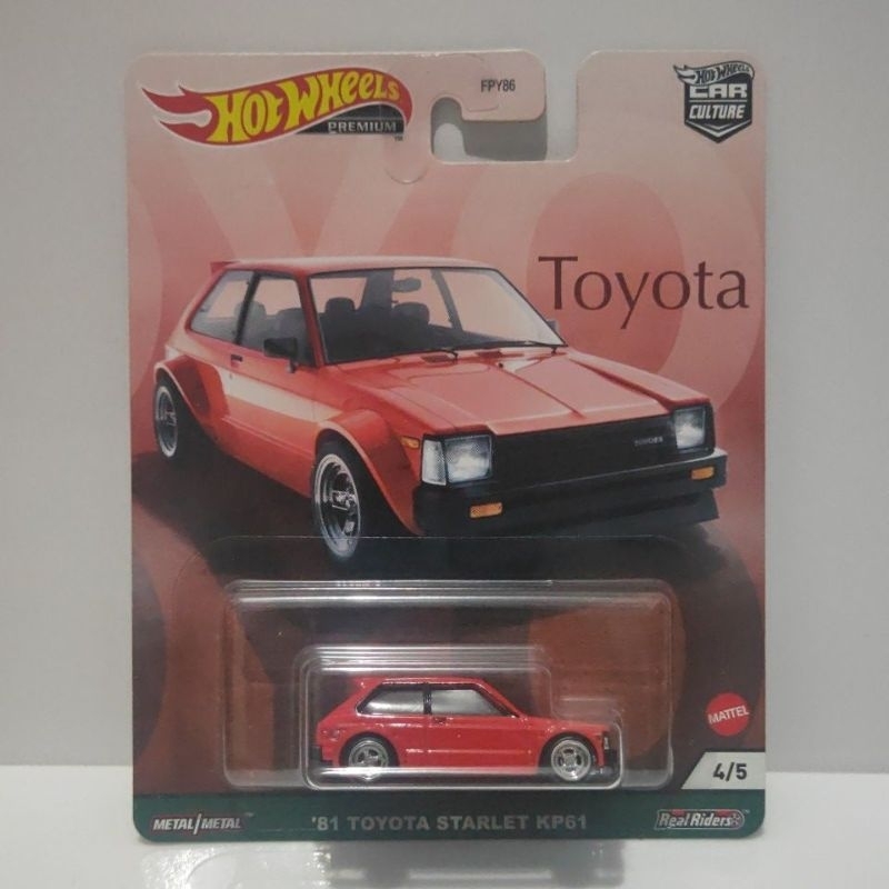 Hotwheels Toyota Starlet