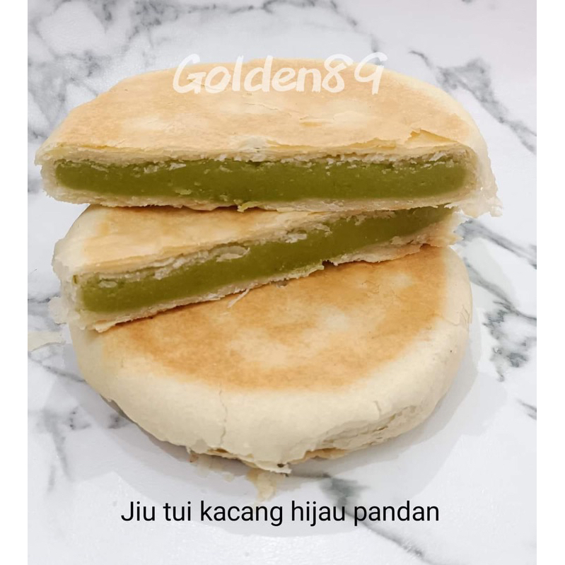 

Pia Kacang Hijau Pandan Size Besar isi 2