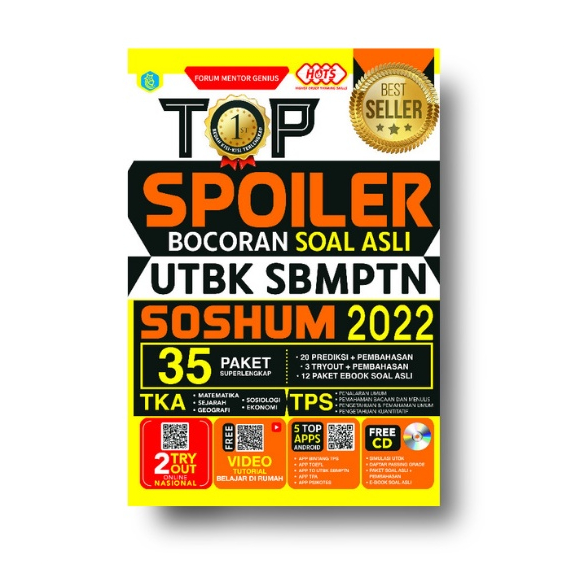 AG - BUKU TOP SPOILER BOCORAN SOAL ASLI UTBK SBMPTN SOSHUM 2022