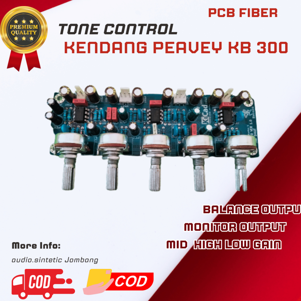 TONE CONTROL KENDANG PEAVEY KB 300