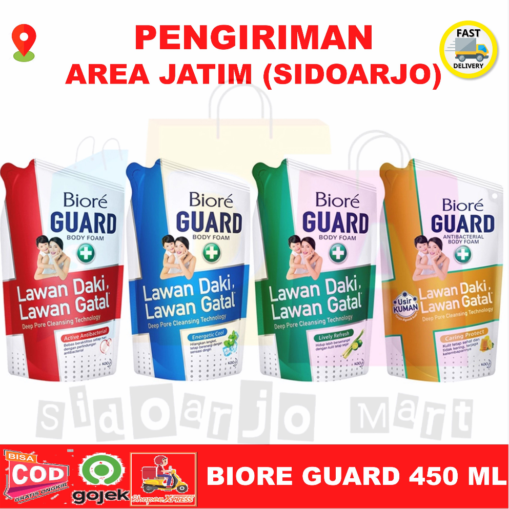 Biore GUARD Bodywash Sabun Cair 400ml - Biore Sabun Mandi