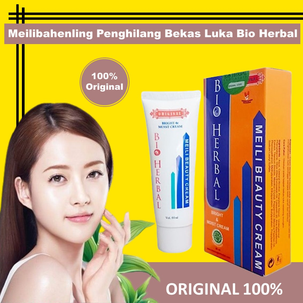 Krim Penghilang Bekas Luka Meilibahenling Meili Beauty Cream Original 100% Asli