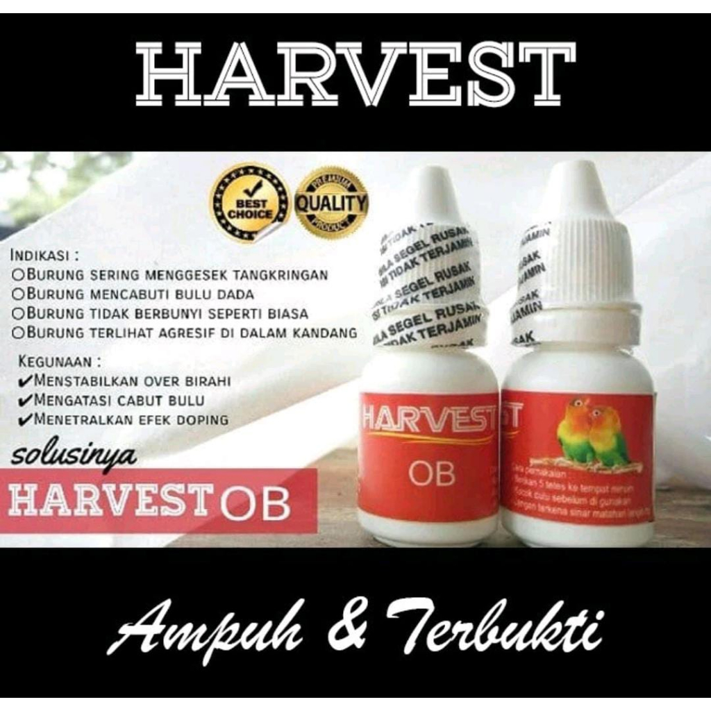 harvest ob over birahi obat penurun birahi cabut bulu untuk semua burung