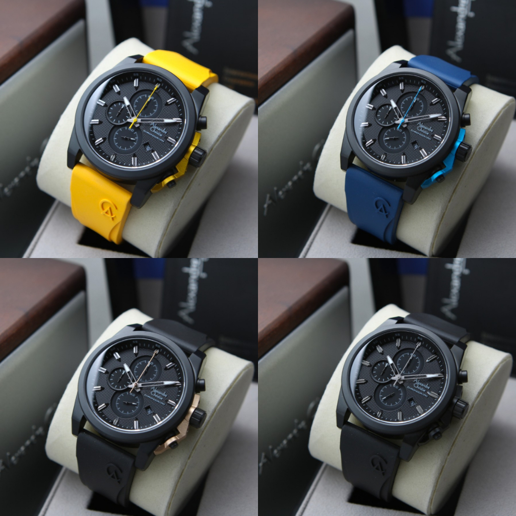 ORIGINAL Jam Tangan Pria Alexandre Christie AC 6659 / AC6659 / 9390 Garansi 1 Tahun