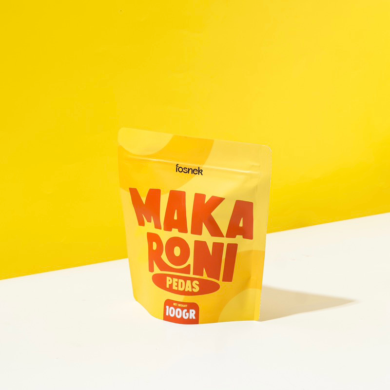 

Fosnek - Makaroni Pedas / Original ( Pouch ) | Makanan Ringan