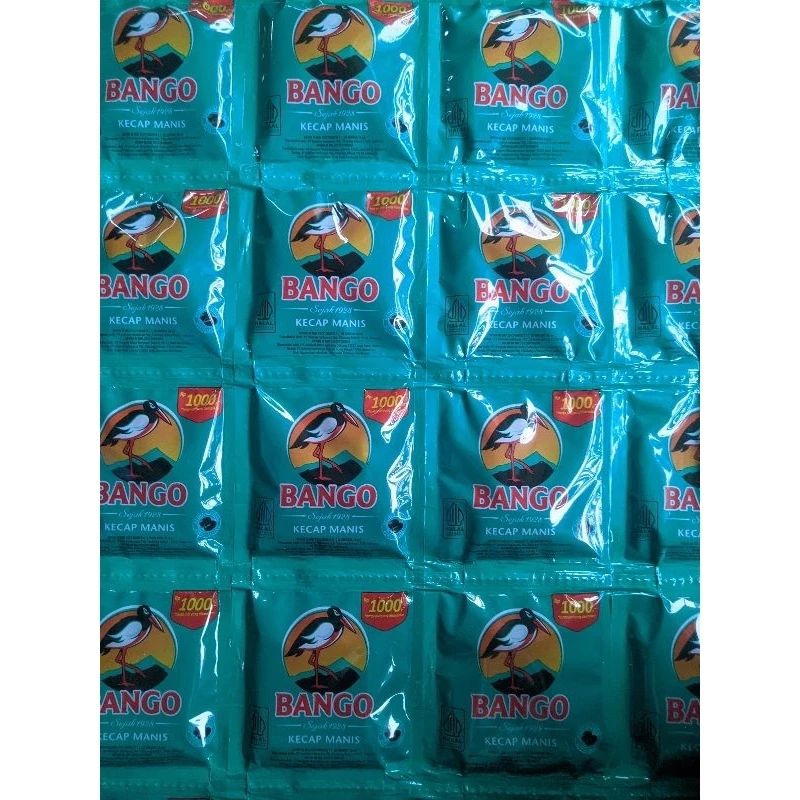 

1 RENCENG KECAP BANGO ISI 6 SACHET