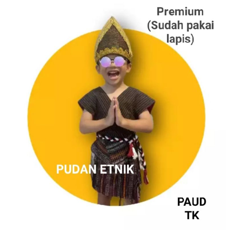 Pakaian Adat Ulos Batak Anak Laki Laki Baju Adat Batak Kostum Ulos Ragihotang