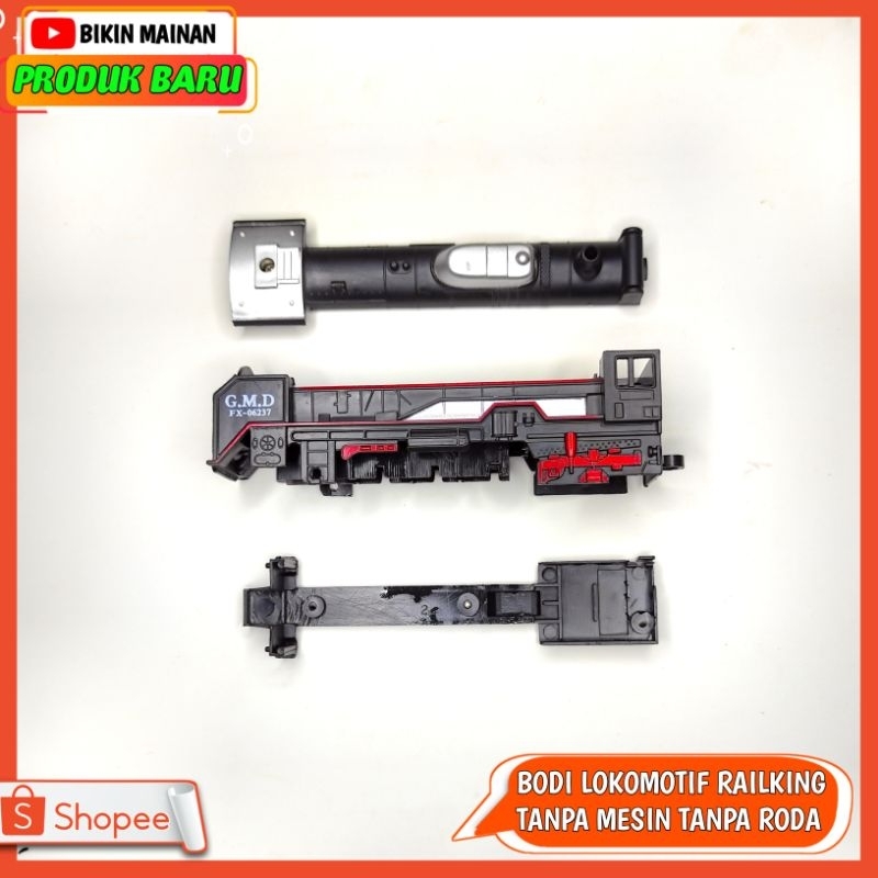 Aksesoris bodi lokomotif railking original