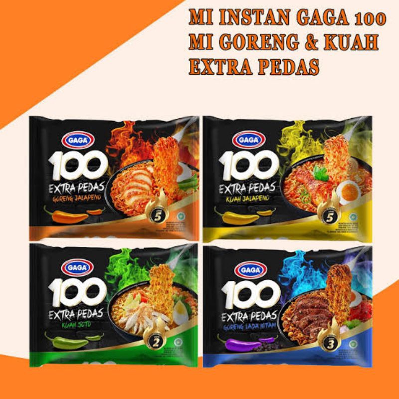 

Mie GAGA 100 Xtra pedas