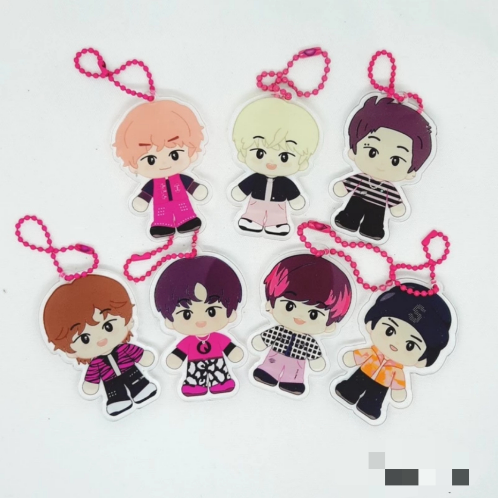 (Bisa COD) NCT Dream Keychain Glitch Mode Gantungan Kunci