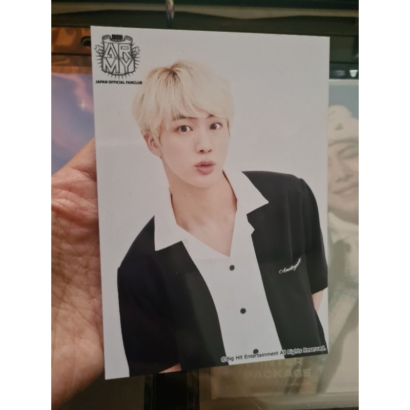 BTS - Jin photo (japan army membership renewal)