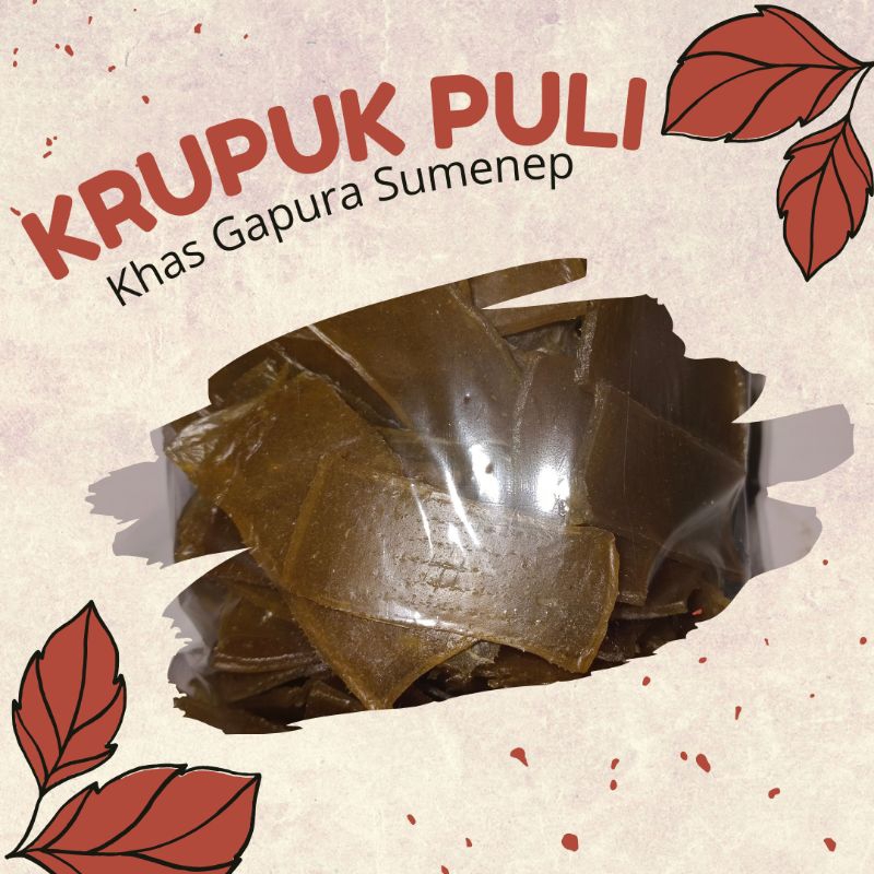 

Krupuk Puli Mentah Khas Gapura Sumenep