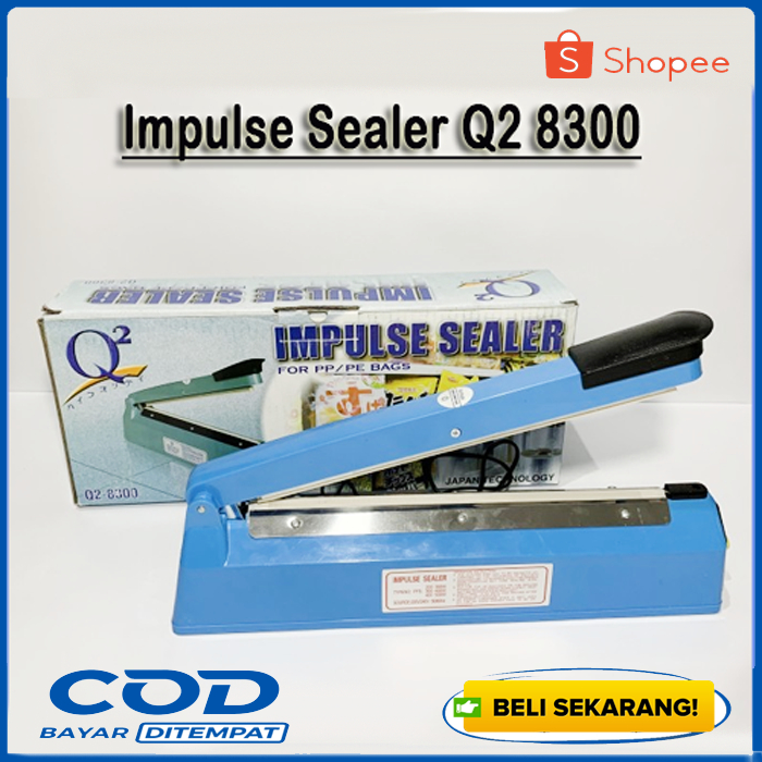 Impulse Sealer Q2 (30 cm) Q2-8300 / Sealer Plastik / Las Plastik