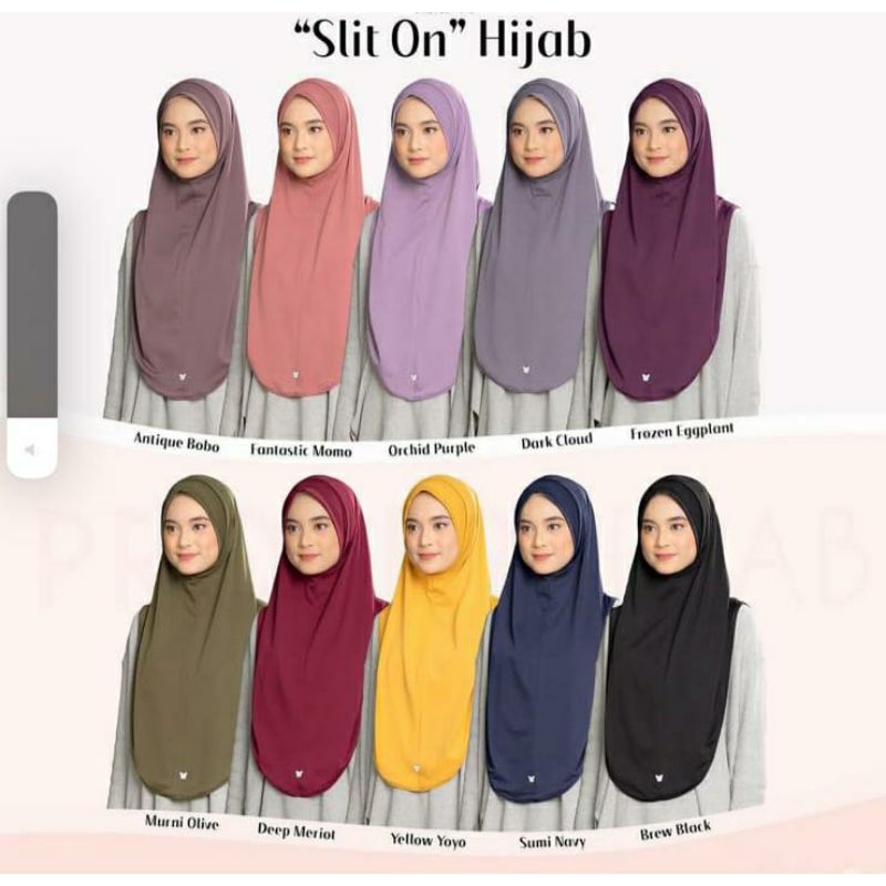 Slit on hijab - hijab masker - hijab malay - referensi proper hijab