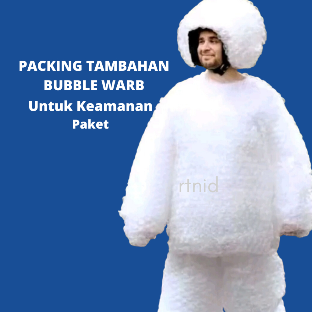 

PACKING TAMBAHAN BUBBLE WARB