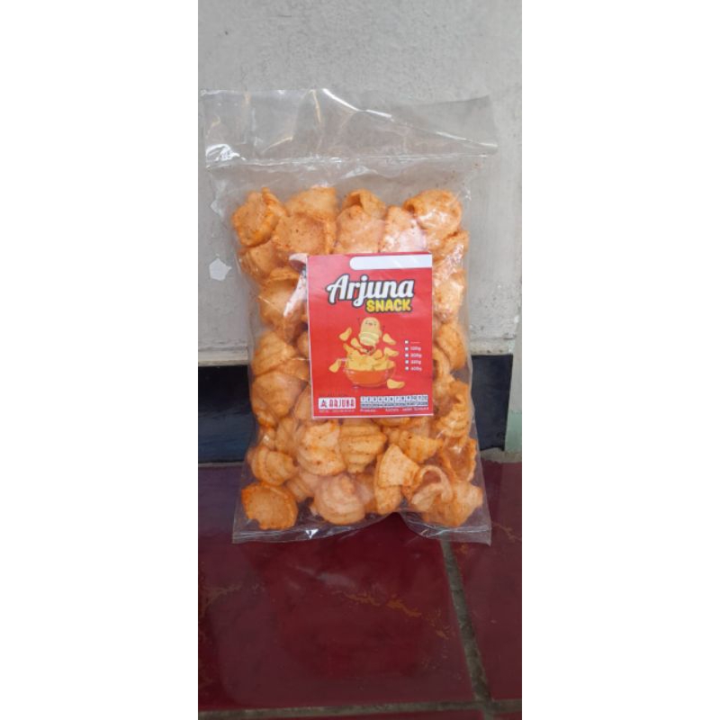 

kerupuk kerang pedas
