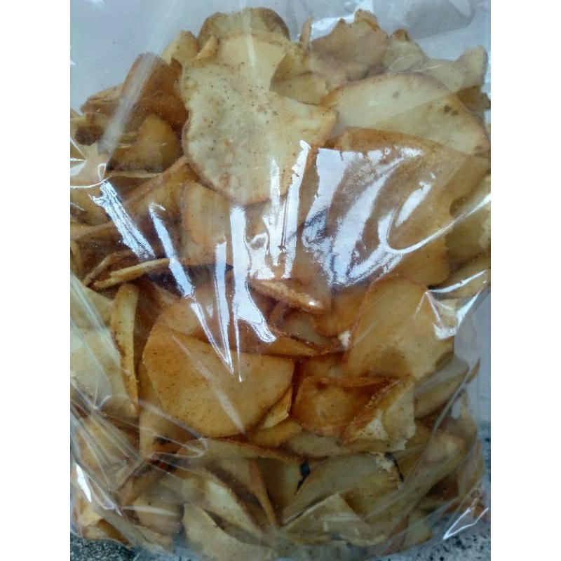 

Keripik singkong gurih dan pedas 500gr