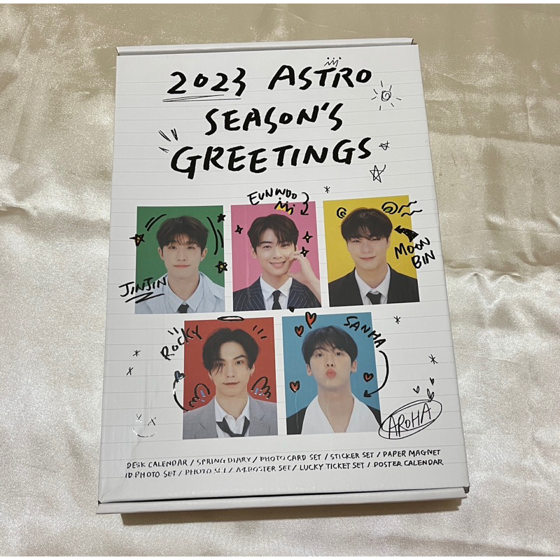 [BOOKED] ASTRO SEASON’S GREETINGS 2023 JINJIN EUNWOO MOONBIN ROCKY SANHA