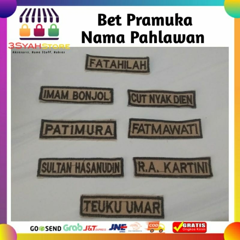 Bet Pramuka Bet Nama Pahlawan