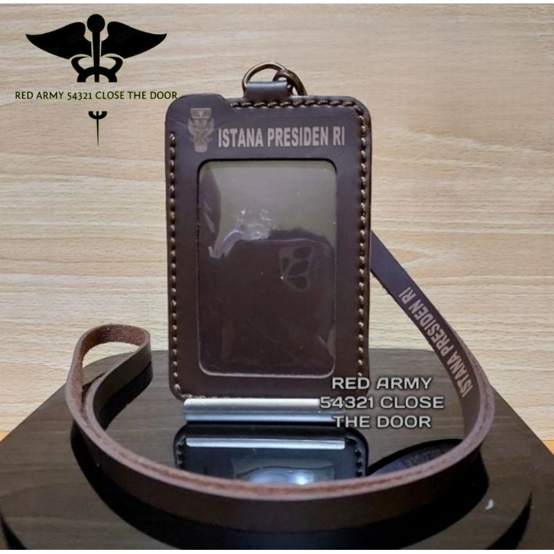 

ID Card Holder Tali Lanyard Name Tag Logo ISTANA PRESIDEN RI