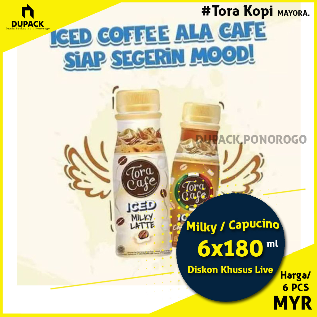 

Minuman Tora Milky Latte Atau Capucino Dapat 6 PCS