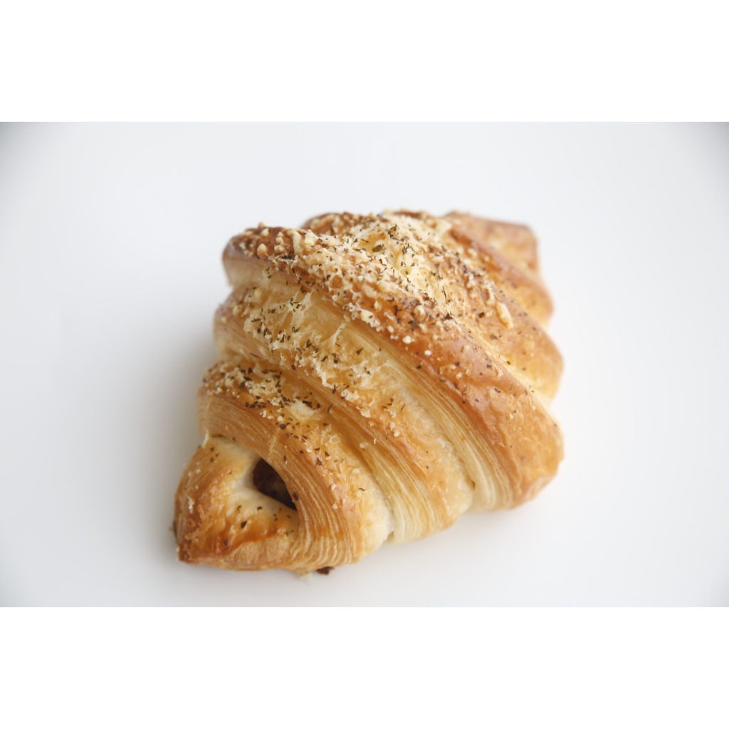 

KYND BAKER cheese croissant plant based vegetarian vegan, cheese croissant