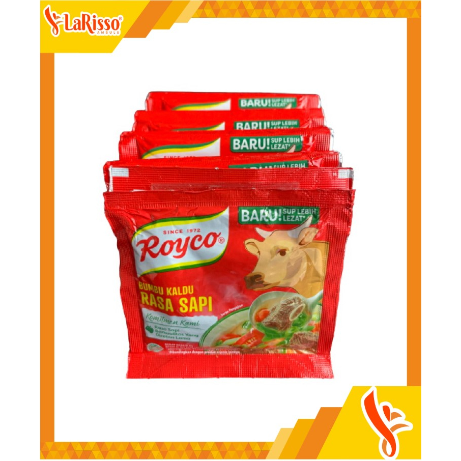 

ROYCO BUMBU PENYEDAP RASA AYAM & SAPI RENCENG 12'S