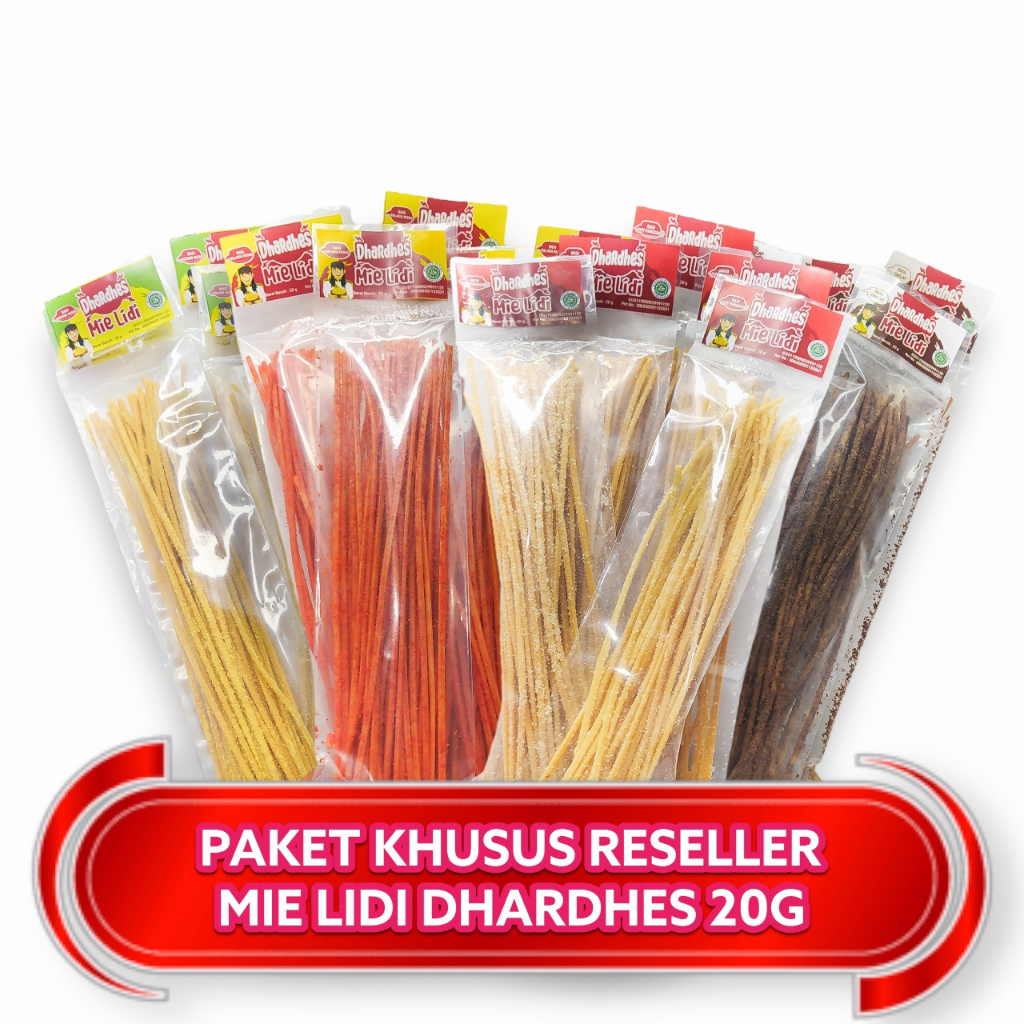 

PAKET KHUSUS RESELLER MIE LIDI DHARDHES 20G