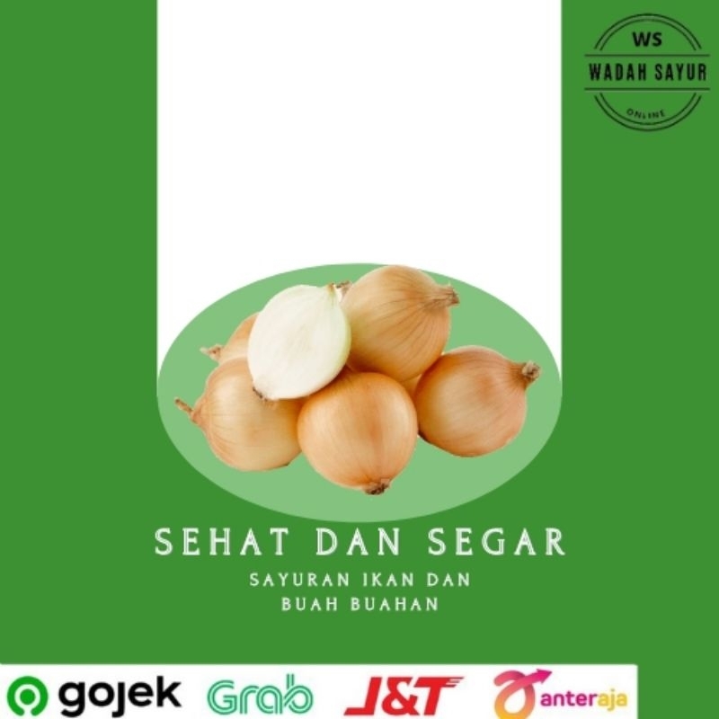 

Bawang Bombai Segar ( 1 Buah ) | Wadah Sayur Bogor