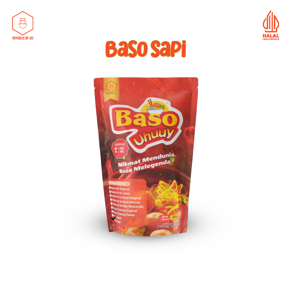

Republic Of Aci | Baso Aci Uhuuy Varian Baso Sapi