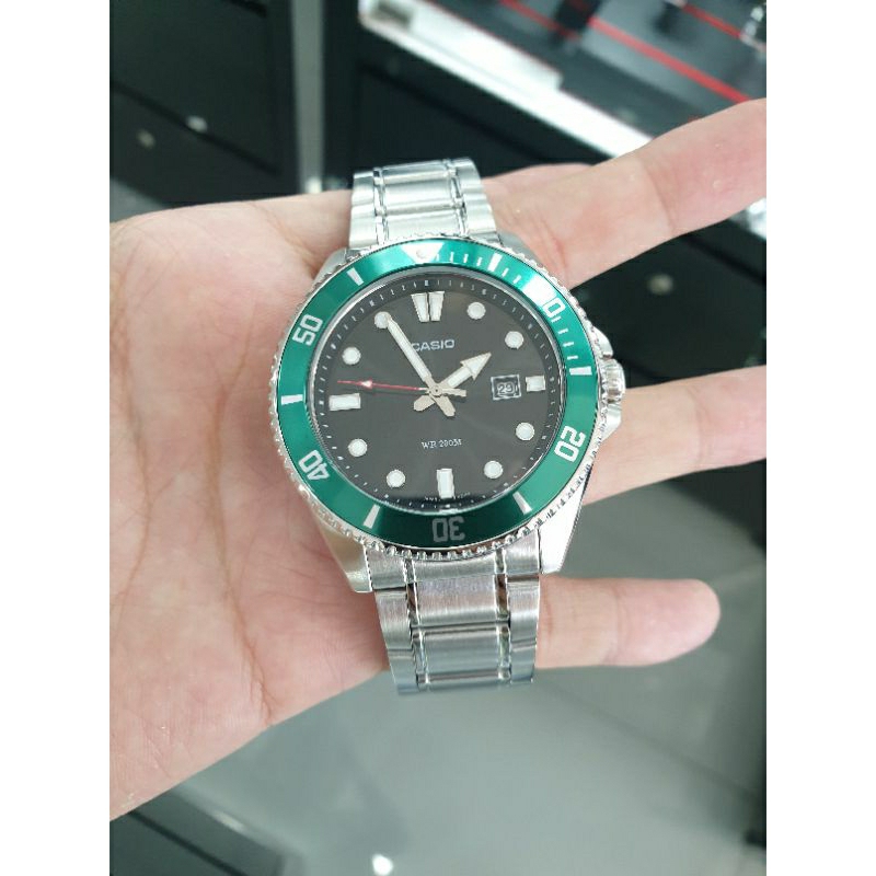 Jam Tangan Casio MDV-107D-3AVDF / MDV-107D-3A Original Pria