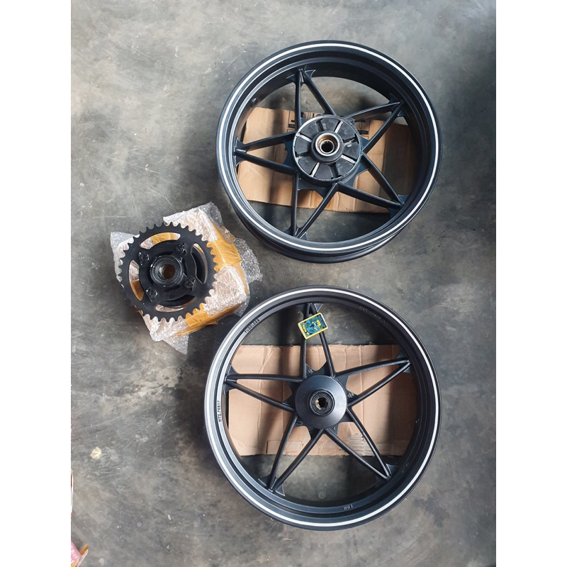 velg bintang racing migelli megelli 250 modif ninja nsr not enkei ns1